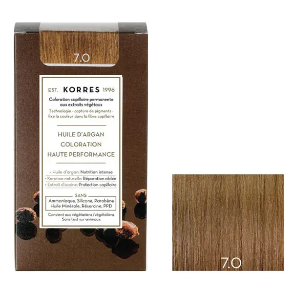 Korres Capillaire Coloration Permanente Blond 7.0