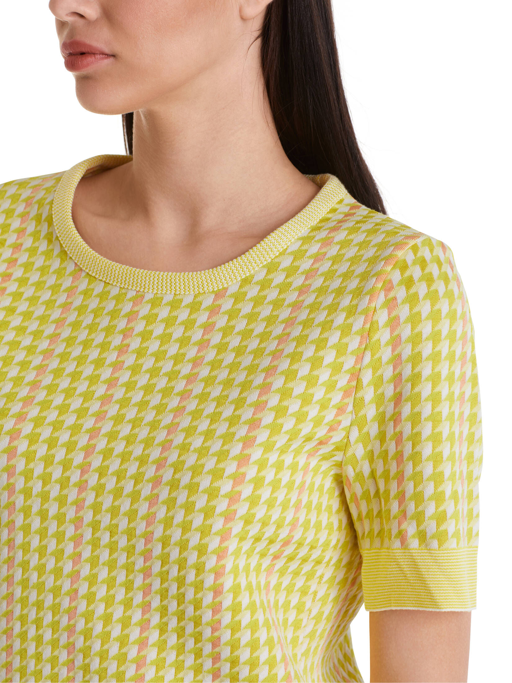 Marc Cain| Damen Strickpullover Kurzarm