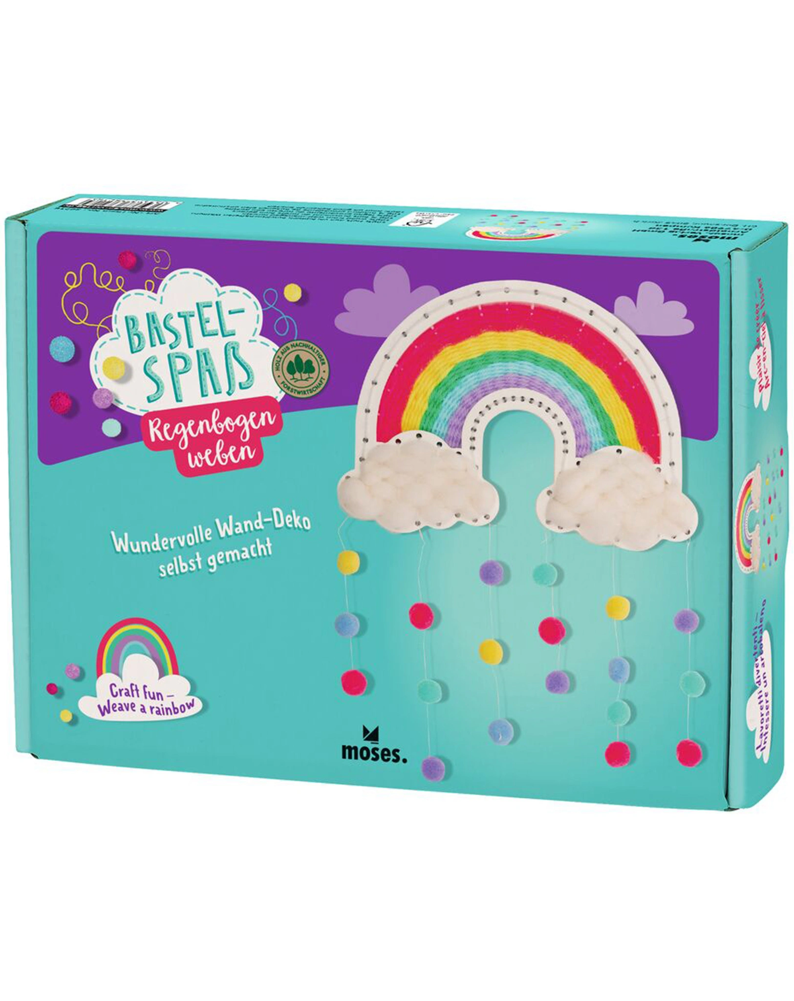 Bastelset REGENBOGEN WEBEN