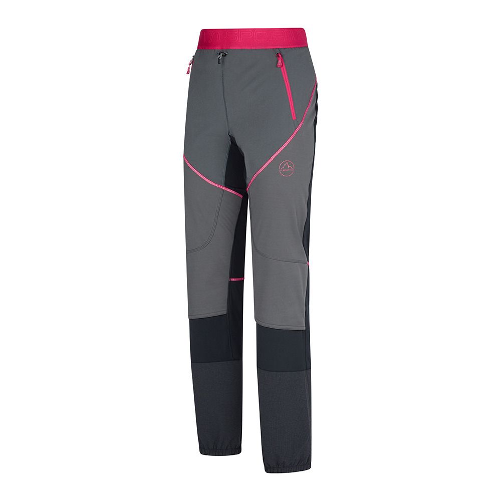 La Sportiva KYRIL - Pantalon Femme carbon/cerise