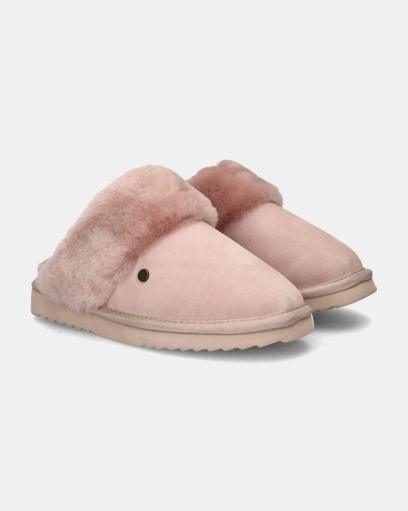 Warmbat Australia Flurry Pantoffels  - roze