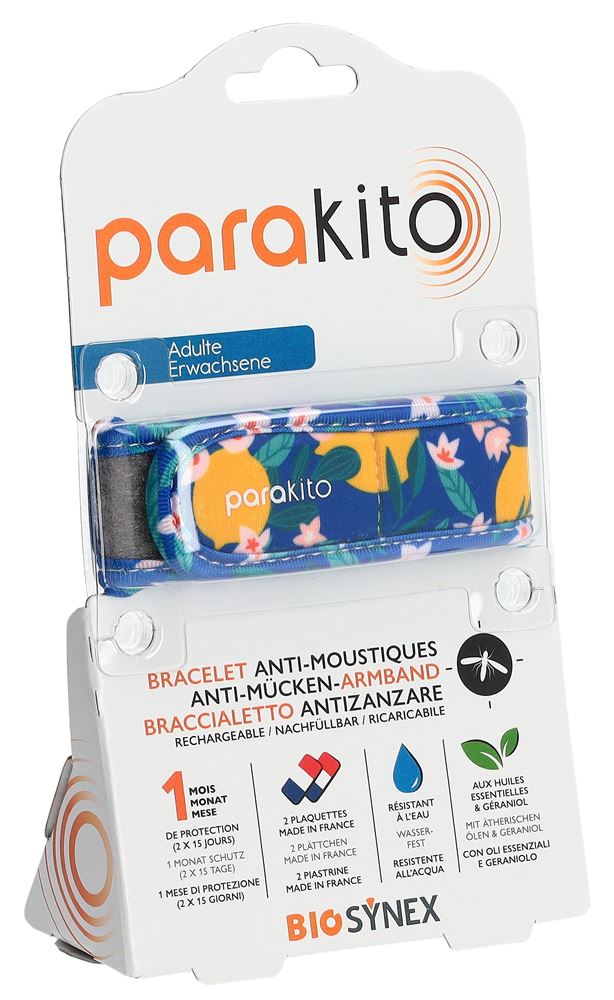 PARAKITO Armband Erwachsene Fun Zitrone 1 Stk