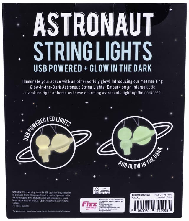 Fizz Creations Astronaut String USB-lampe