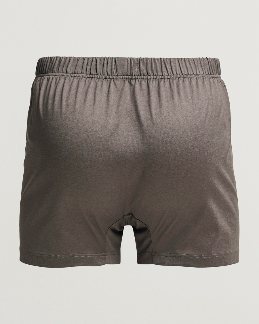 Bresciani Cotton Boxer Brief Grey