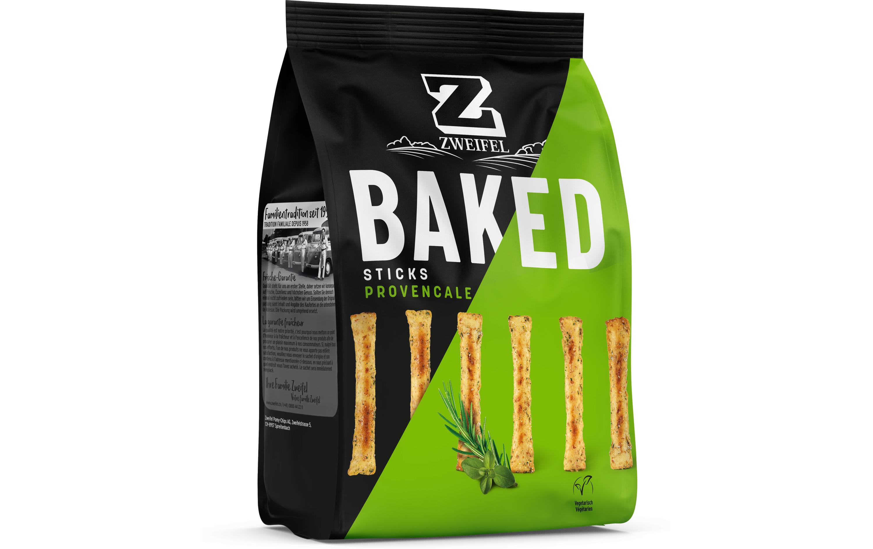 Baked Sticks Provençale 95 gLuftig leichtes Apérogebäck