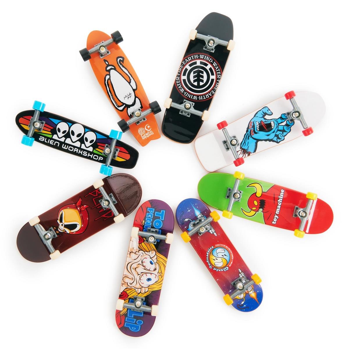 Coffret Tech Deck 25ème anniversaire - 8 finger Skate