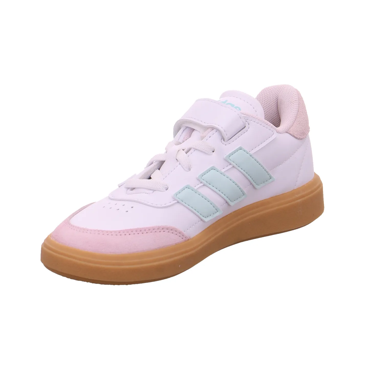 ADIDAS Kinder Sportschuh Weiss Lederimitat