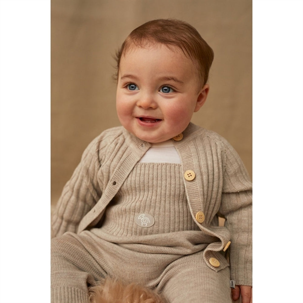 Jakke Baby Natur Lys Beige - Lillelam → Luksusbaby.dk