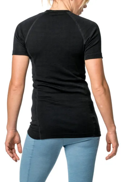Woolpower Unisex Tee LITE Black