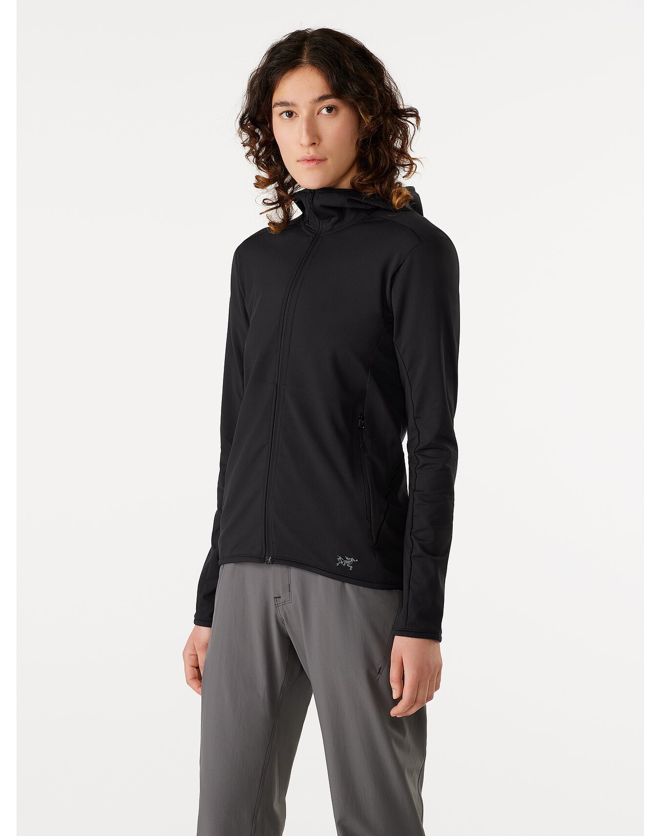 Kyanite LT Hoody Dame BLK/Black
