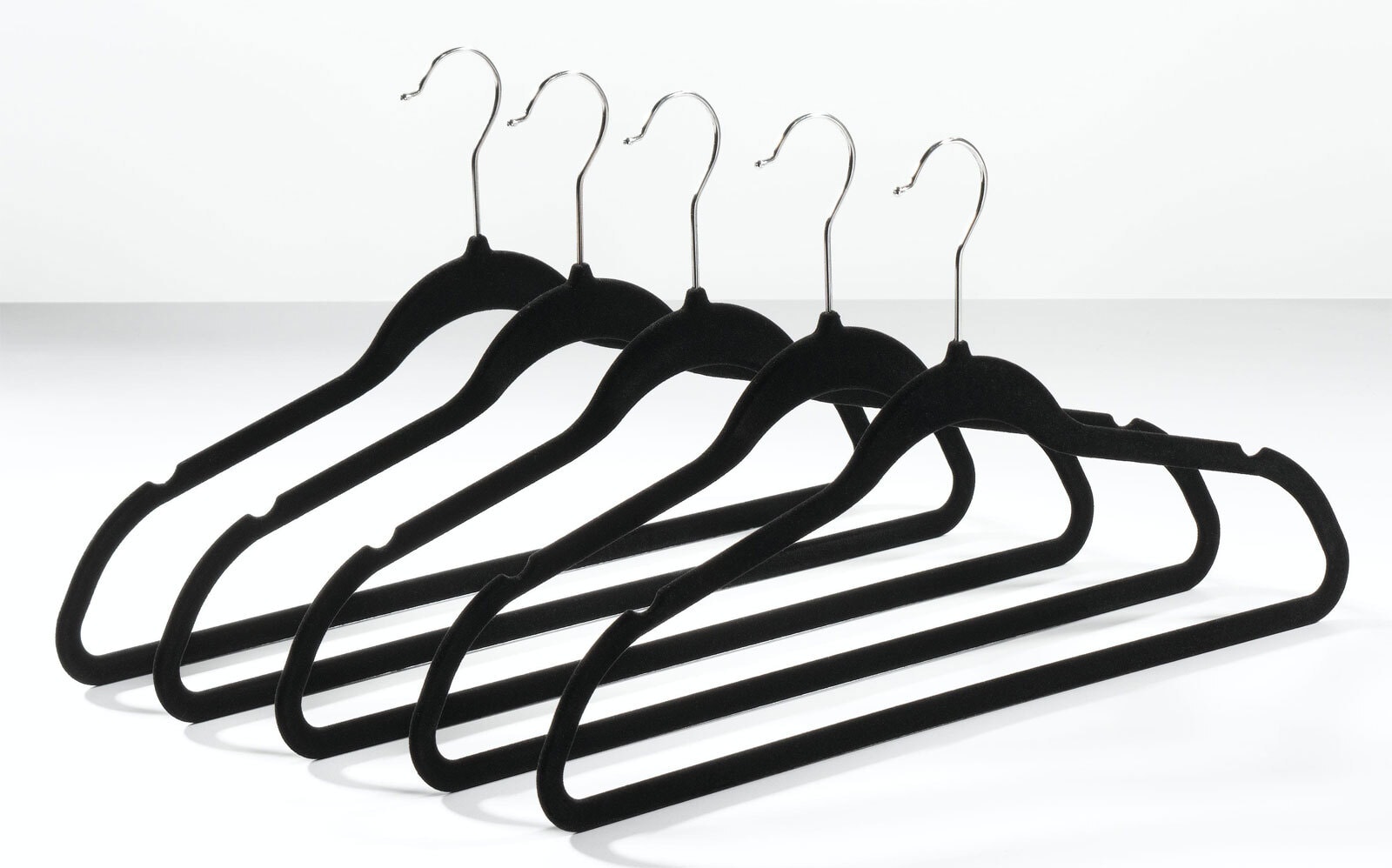Kleiderbügel 5er Set schwarz