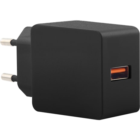 SINOX SXI721-B 220Volt - 3A lynlader - sort