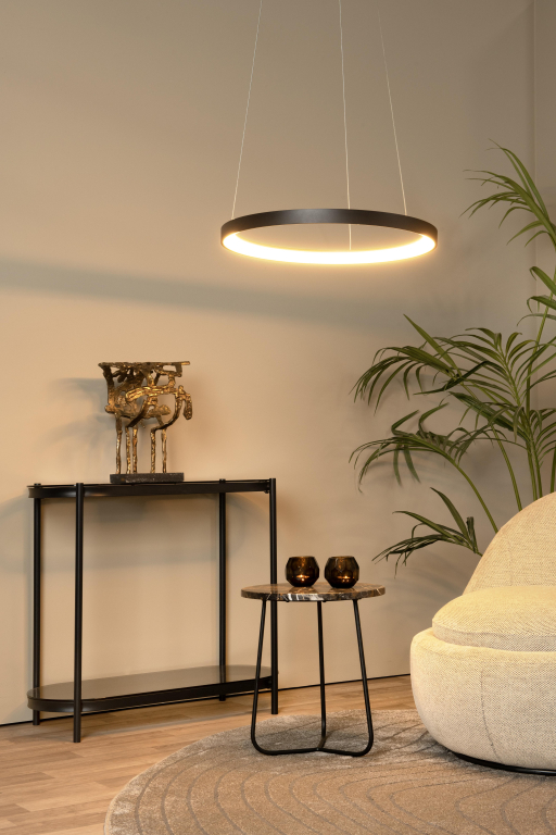 Lucide Vidal hanglamp LED Ø58 mat goud