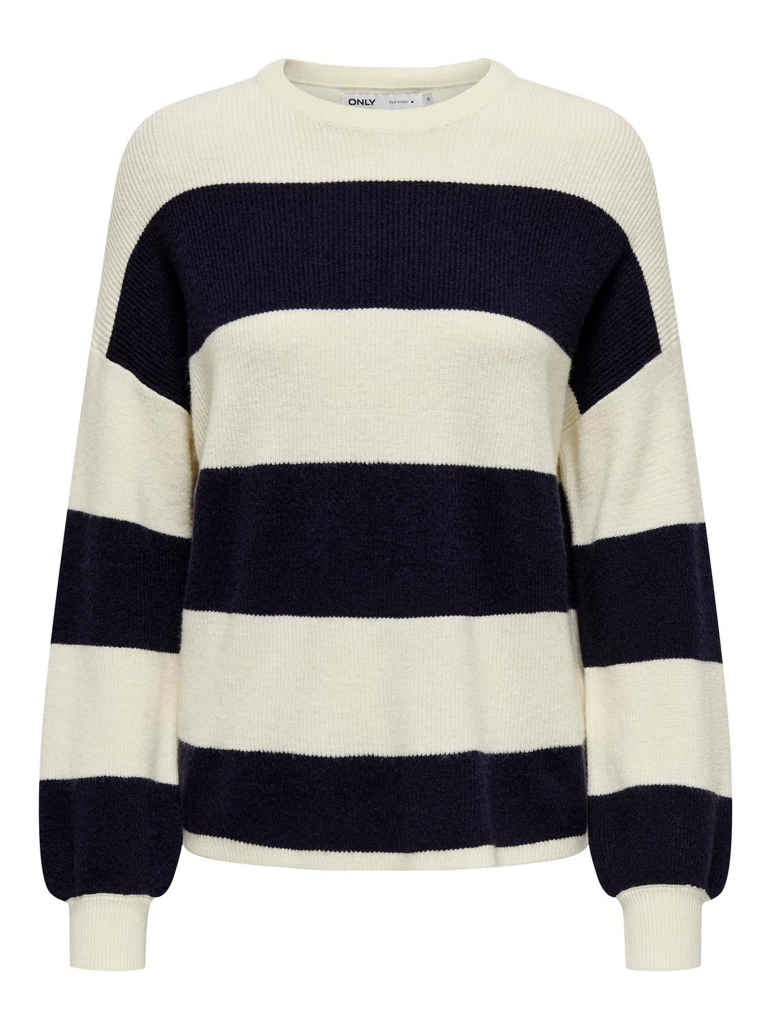 ONLATIA Strickpullover Whitecap Gray