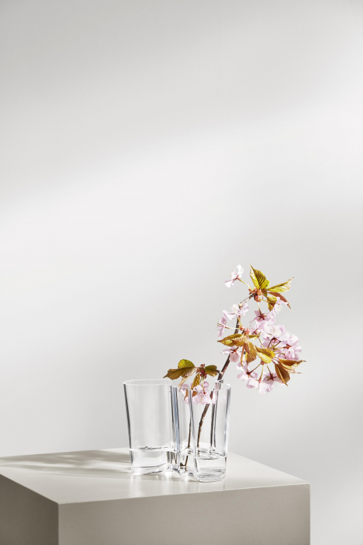 Iittala Alvar Aalto vaas 16cm linnen