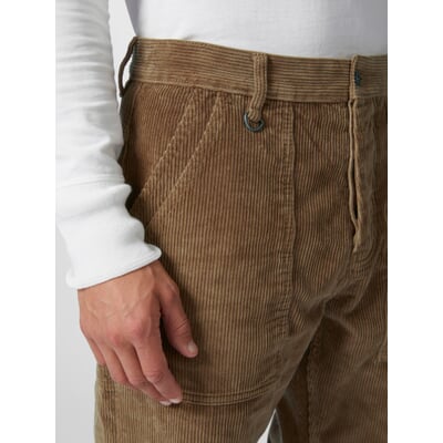 Herren-Cordhose Utility 1967, Mittelbraun