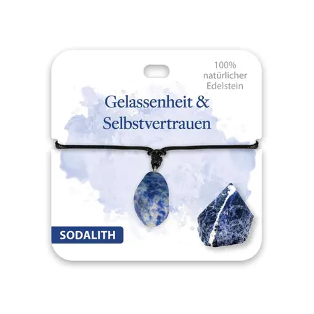 bb Klostermann Kette Edelstein Sodalith