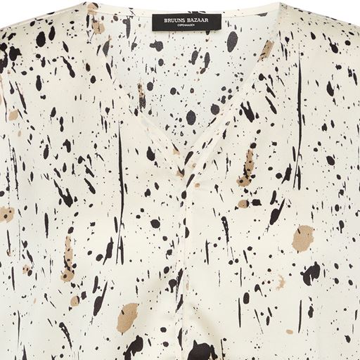 Bruuns Bazaar Acacia Phina Bluse, Paint Print, 44