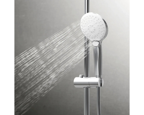 Douchekolom incl. omstelling Schulte Modern rond Wit Stijl D9692624 02
