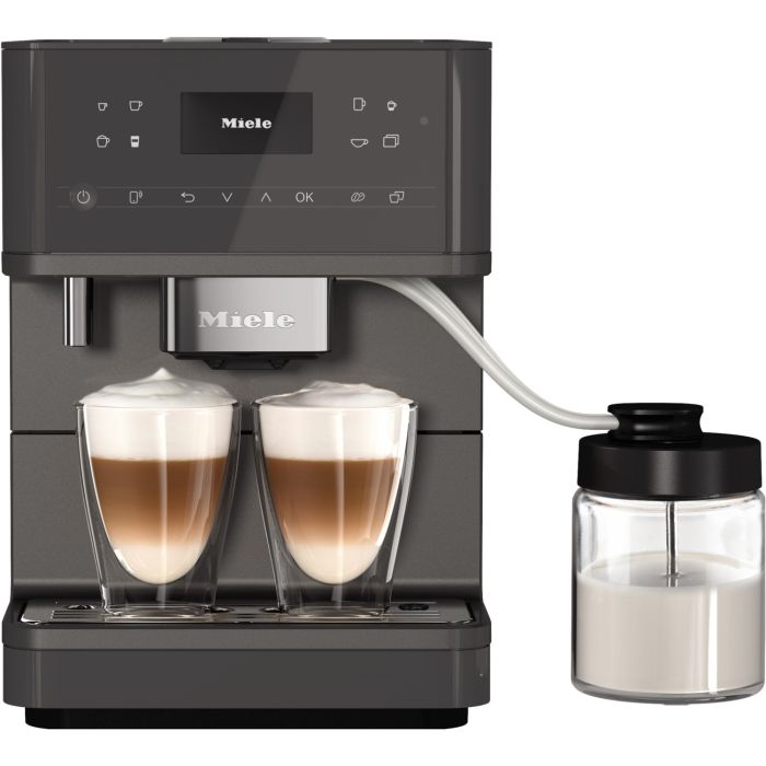 Miele Stand-Kaffeevollautomat CM 6560 MilkPerfection Graphitgrau