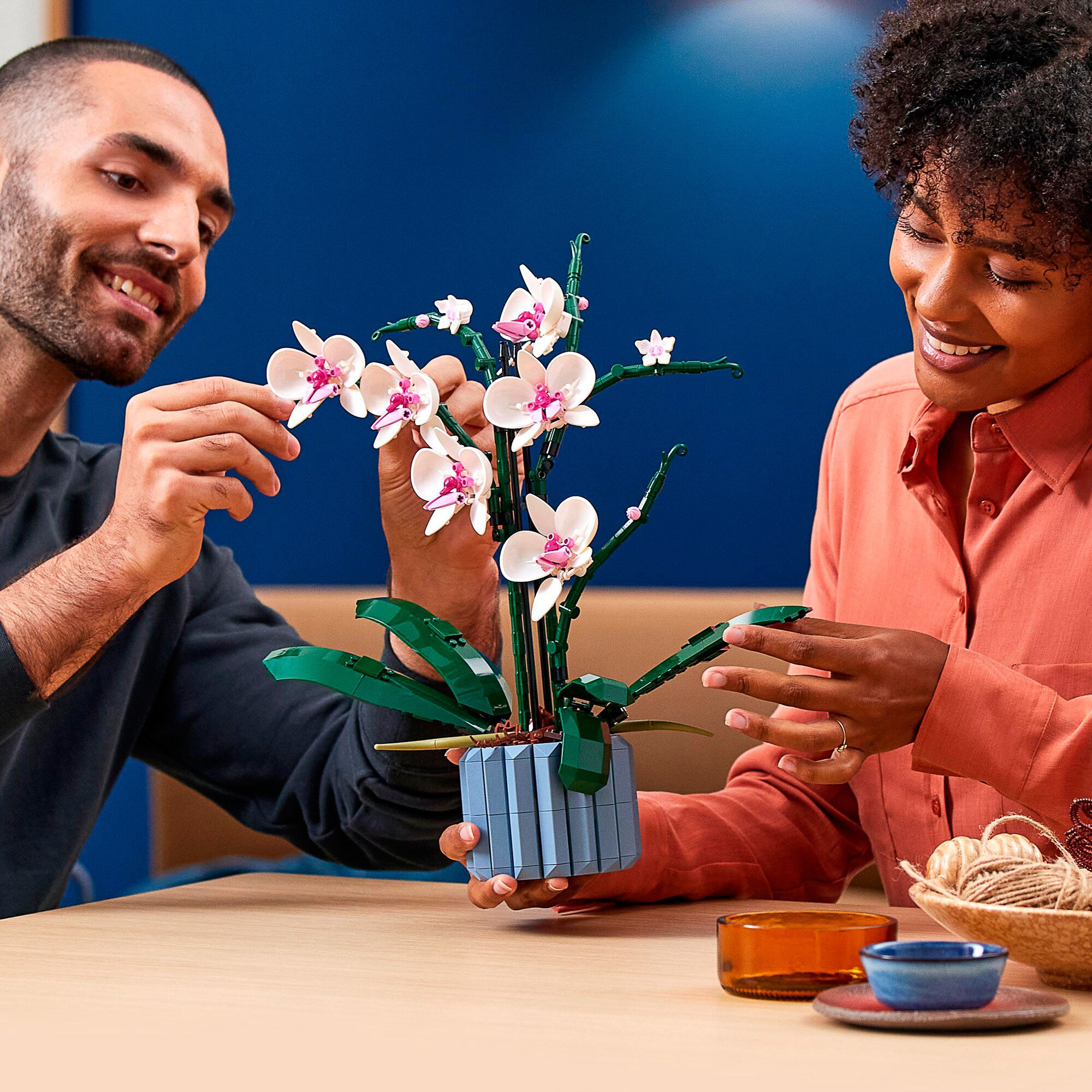 LEGO Konstruktionsspielzeug Icons Orchidee