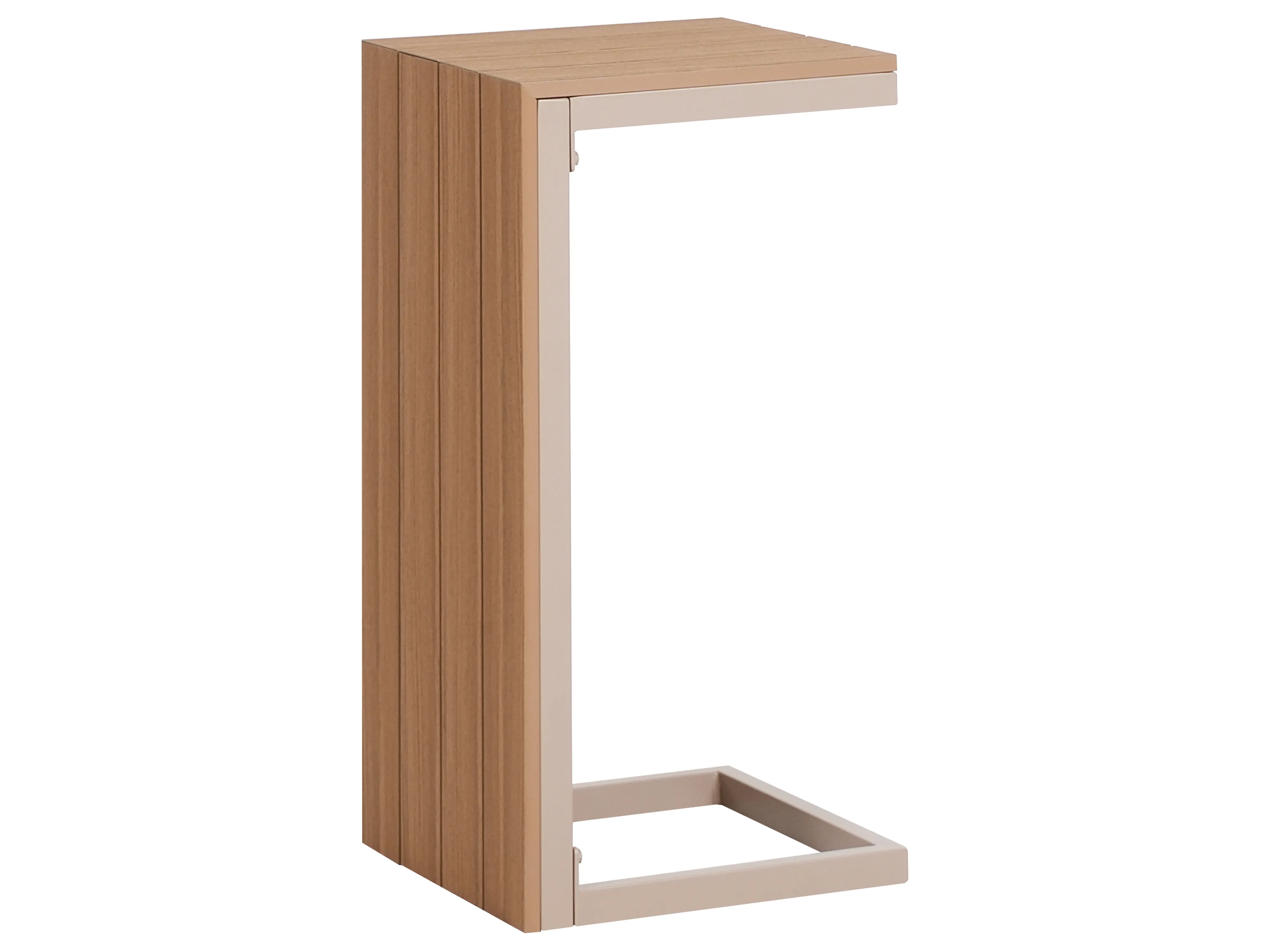 Tuin hoekloungeset met tafel 4-zits PIENZA rechtszijdig modulair Lichtbruin/beige