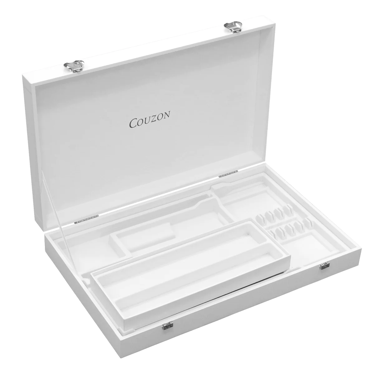 Ecrin Bois - Coffre de rangement 50 couverts Couzon