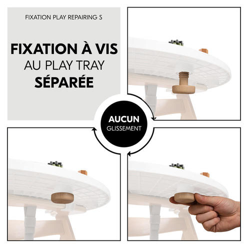 Jouet en bois pour chaise haute - HAUCK