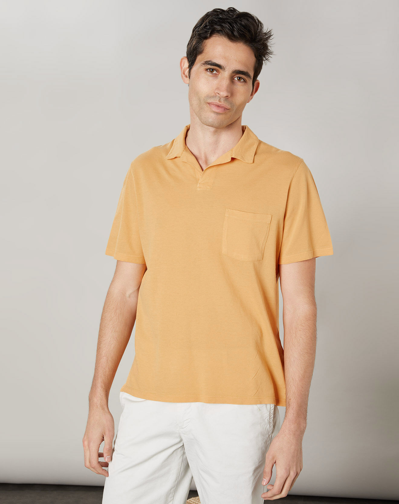Hartford Polo piqué mango