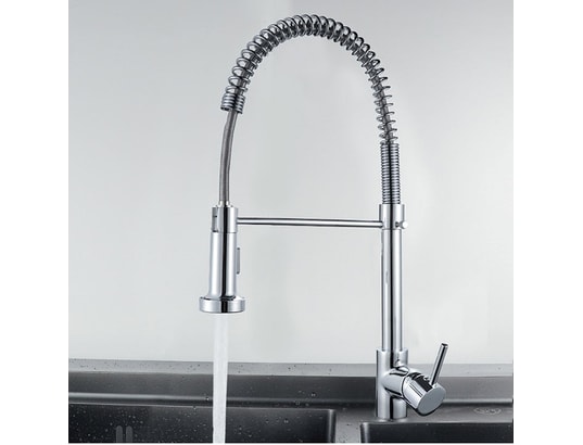 HUDOR - Mitigeur avec douchette Robinet de cuisine 805 chromé à tête amovible collection ery...