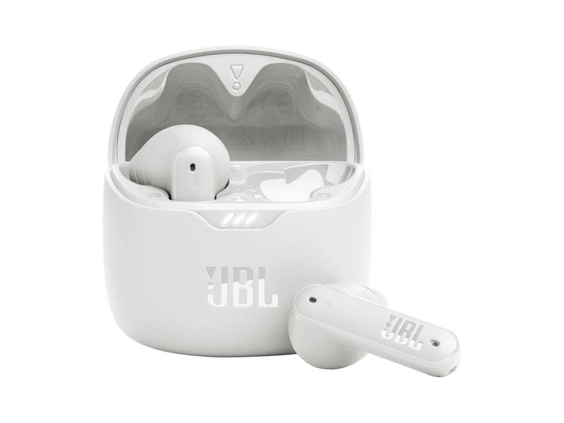 JBL True Wireless In-Ear-Kopfhörer Tune Flex Weiss True wireless earbud headphones mit Noise-Cancelling