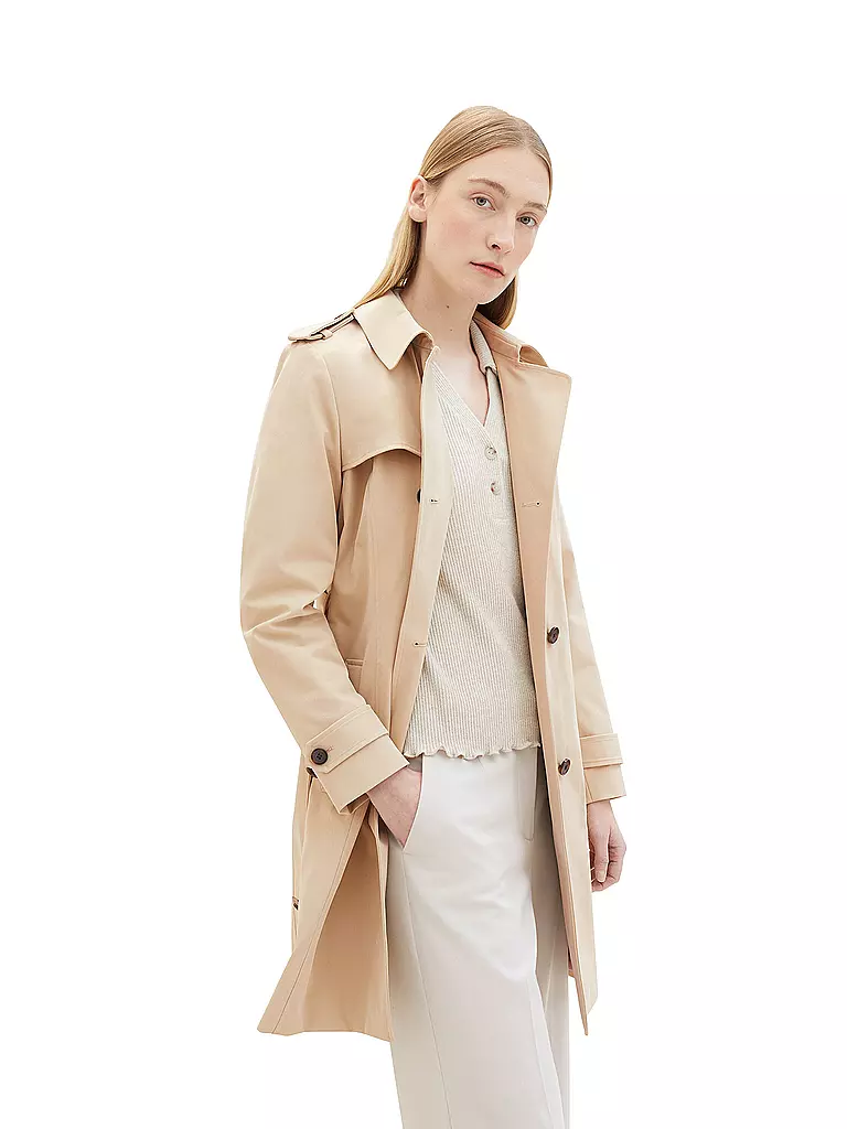 TOM TAILOR Trenchcoat  beige