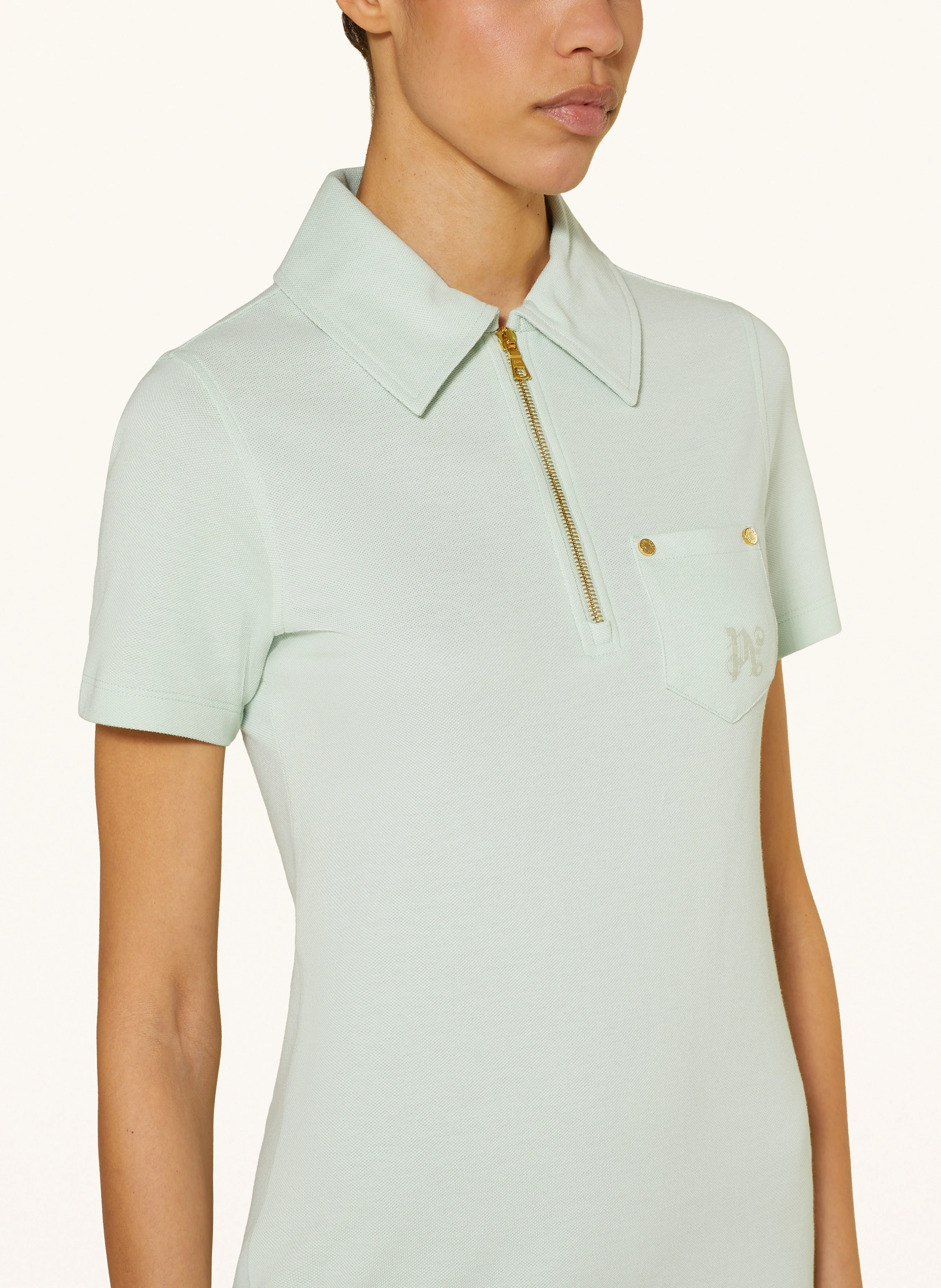Palm Angels Piqué-Polokleid