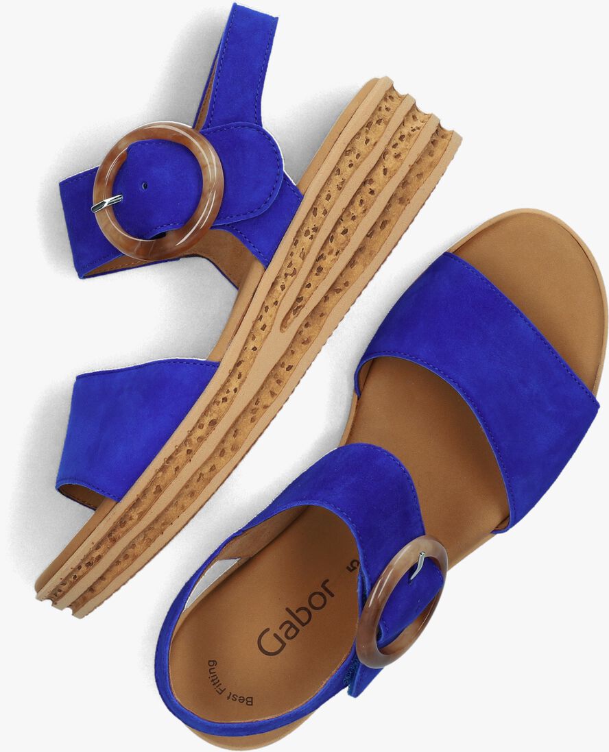 GABOR blauwe gabor sandalen 550.2
