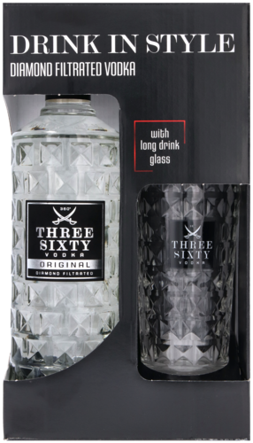 Three Sixty Vodka Cadeauverpakking
