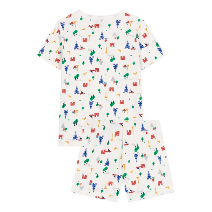 Petit Bateau Pyjama Short Manoli Paris | Bleu