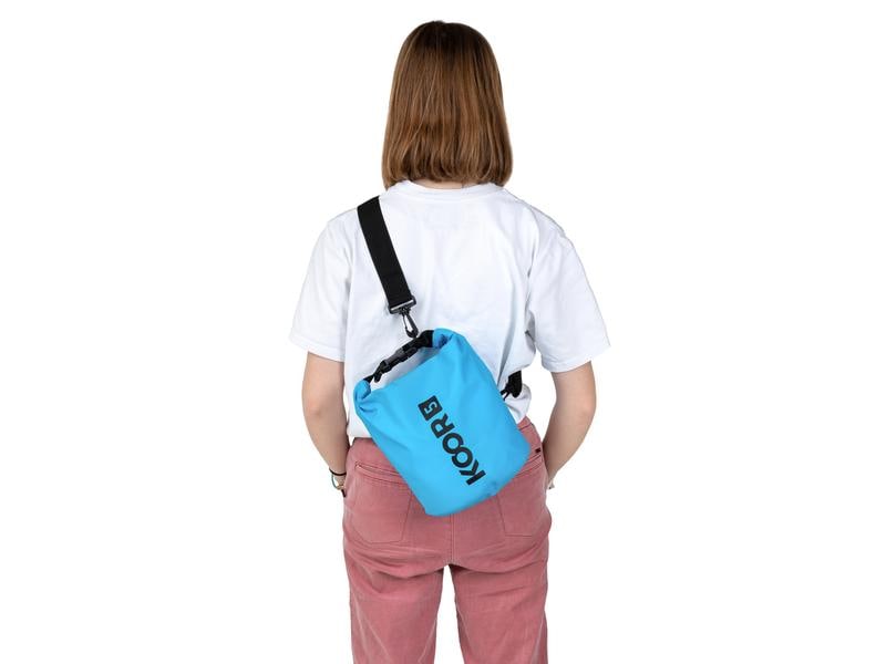 KOOR Dry Bag Zaaino Blau 5 l Wasserdichter Schwimmsack