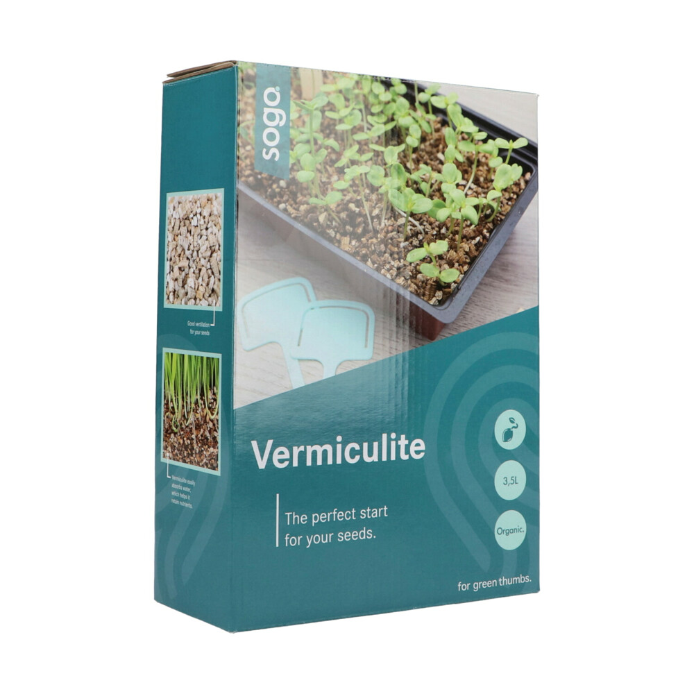 SOGO Vermiculiet Potgrond in Doos 3,5 liter