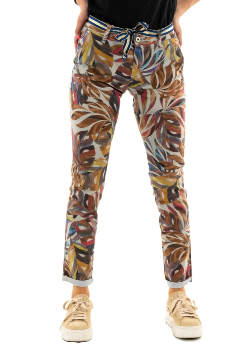 pantalons please p0ku 1125 madreperla