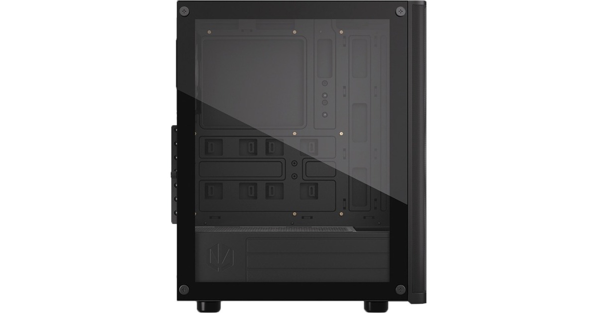 ENDORFYVentum 200 ARGB midi tower behuizing  (Zwart | 2x USB-A | RGB | Window)