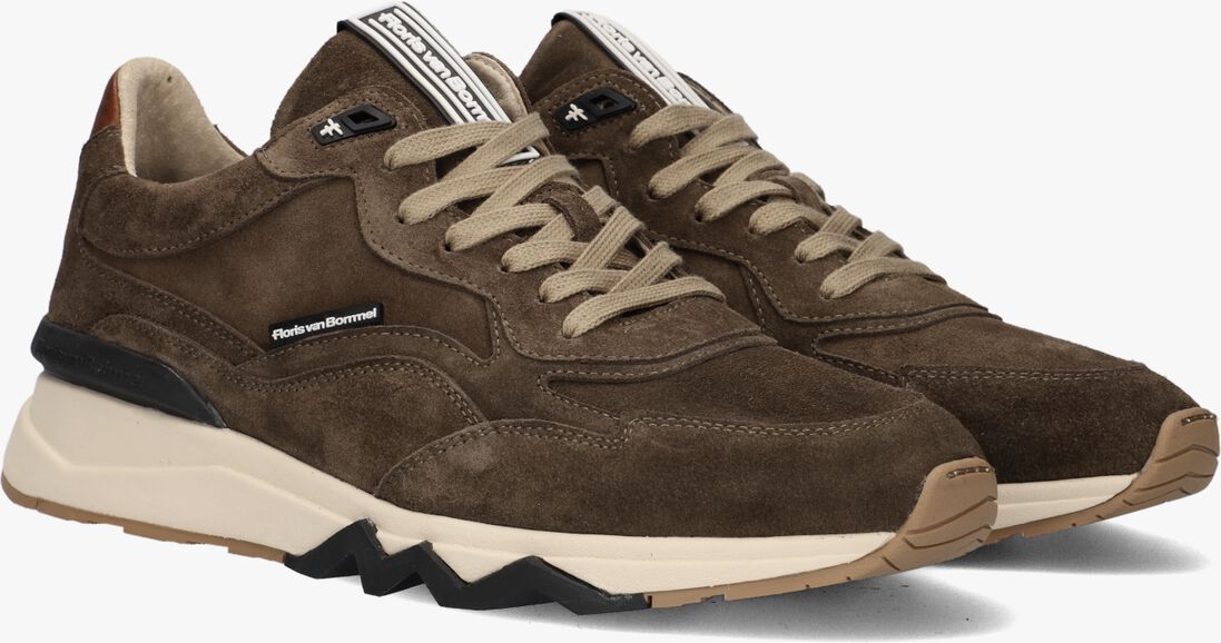 FLORIS VAN BOMMEL bruine floris van bommel lage sneakers sfm-10136