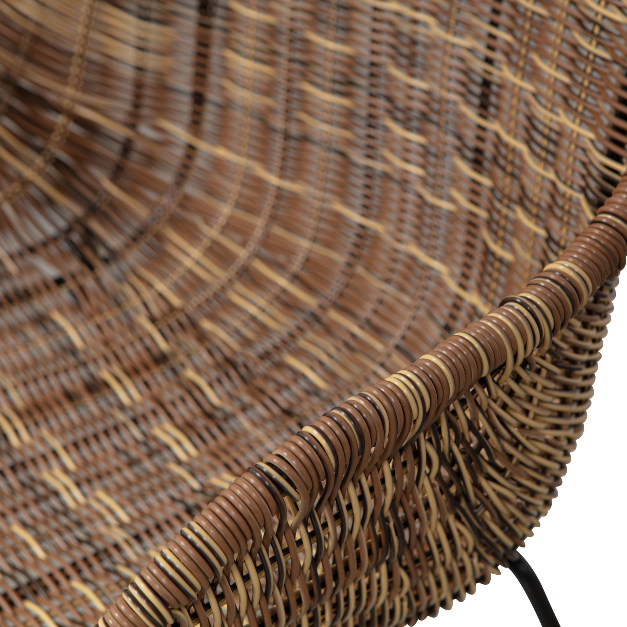 WOOOD Willow Loungestoelen Buiten - Polyester - Naturel - Set van 2