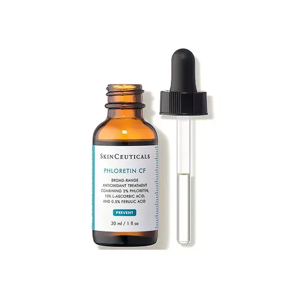 Rotina Anti-Manchas Escuras Skinceuticals: Phloretin CF 30ml e Protetor Solar Clareador Avançado com Proteção UV FPS 50 40ml