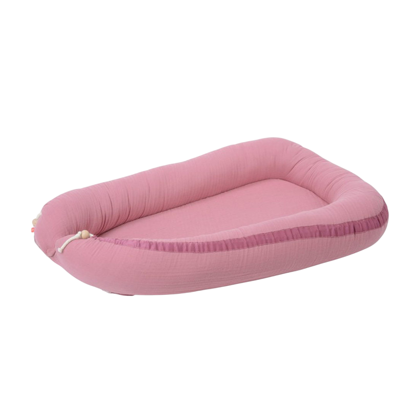 Babynest Musselin pink
