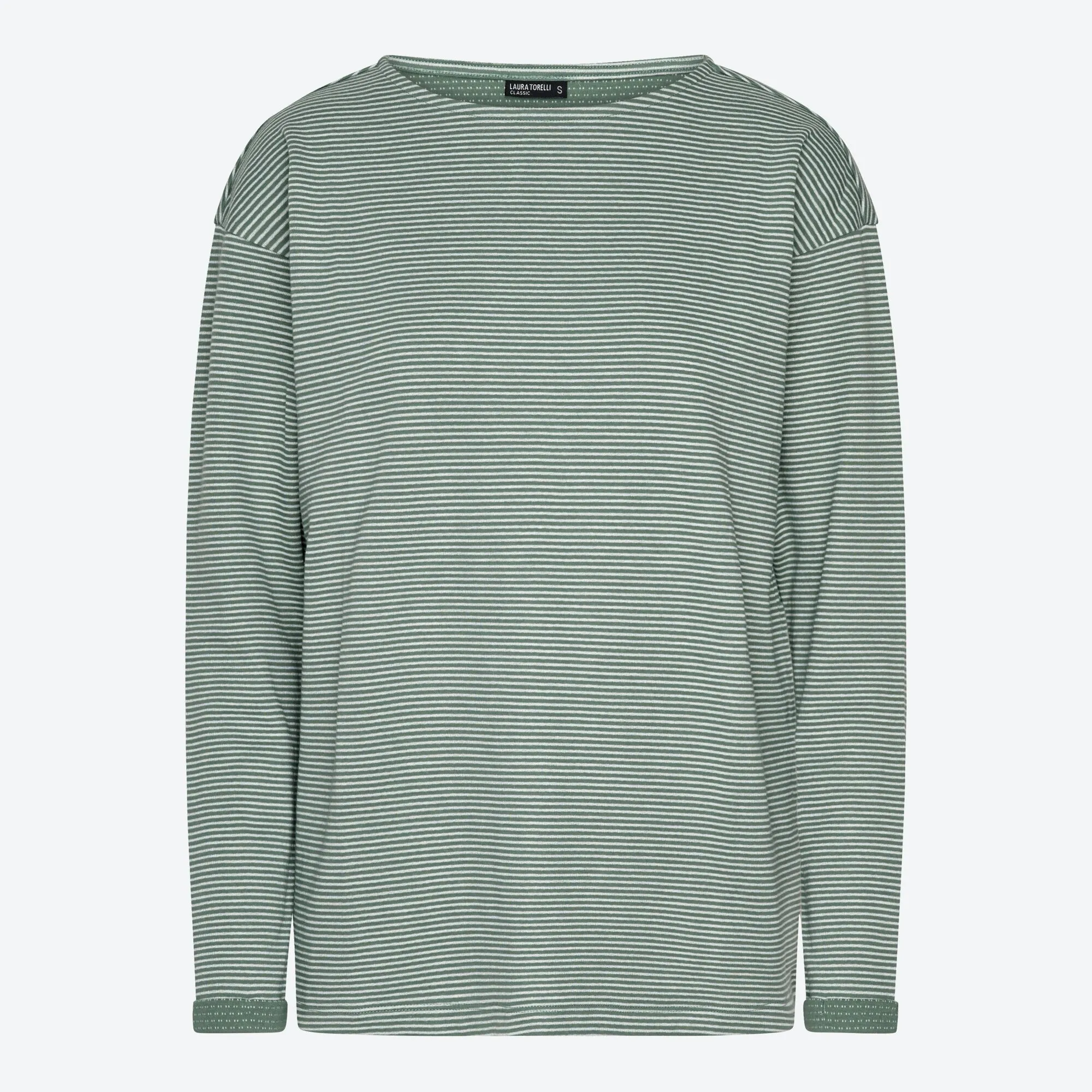 Damen-Shirt mit U-Boot-Ausschnitt