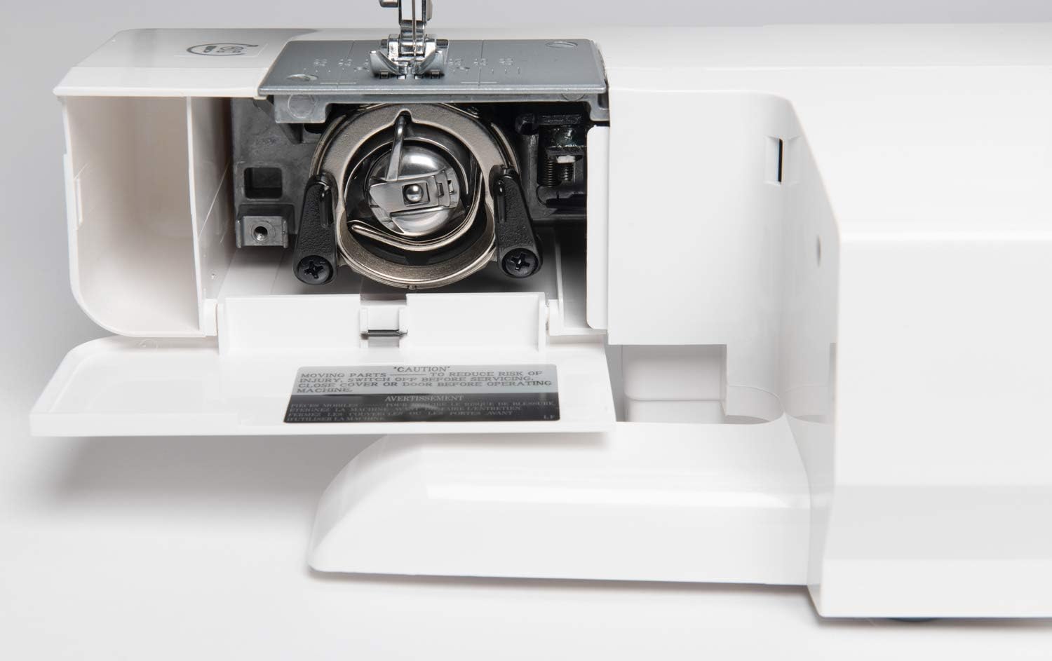 Singer Haute Couture F527C Machine à coudre électronique Professionnelle, 80 points, utilitaires, élastiques, décoratifs, Facile pour Débutants Electrique Portable, Maison