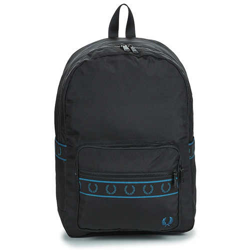 Fred Perry - CONTRAST TAPE BACKPACK - BLACK