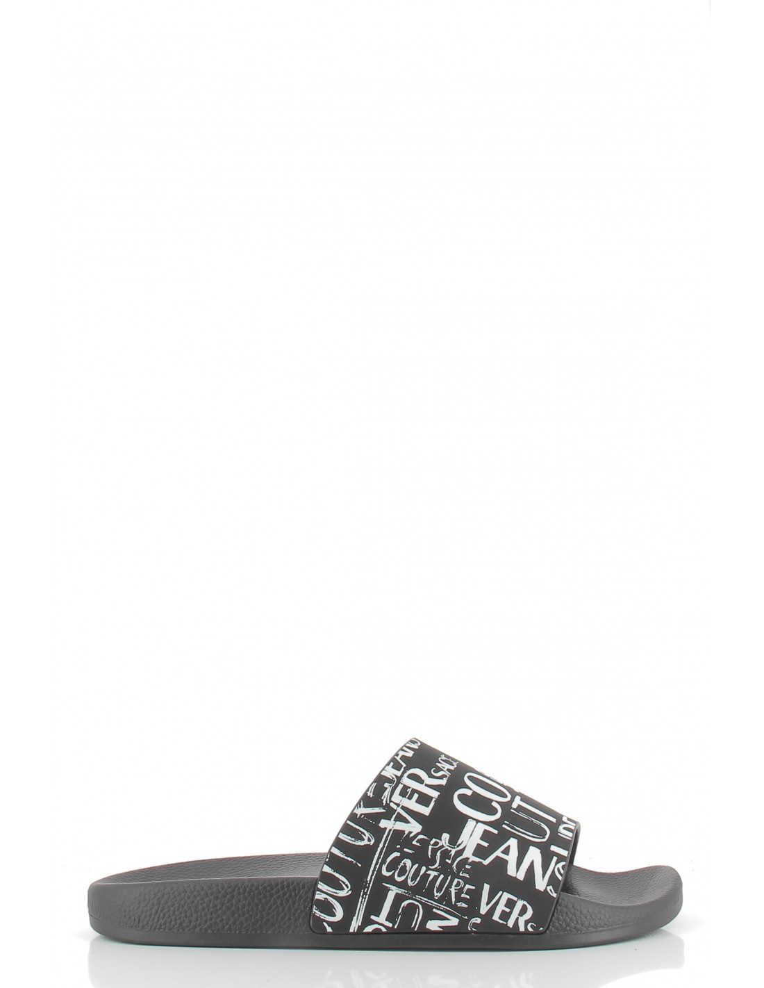 versace Claquettes homme slide noir