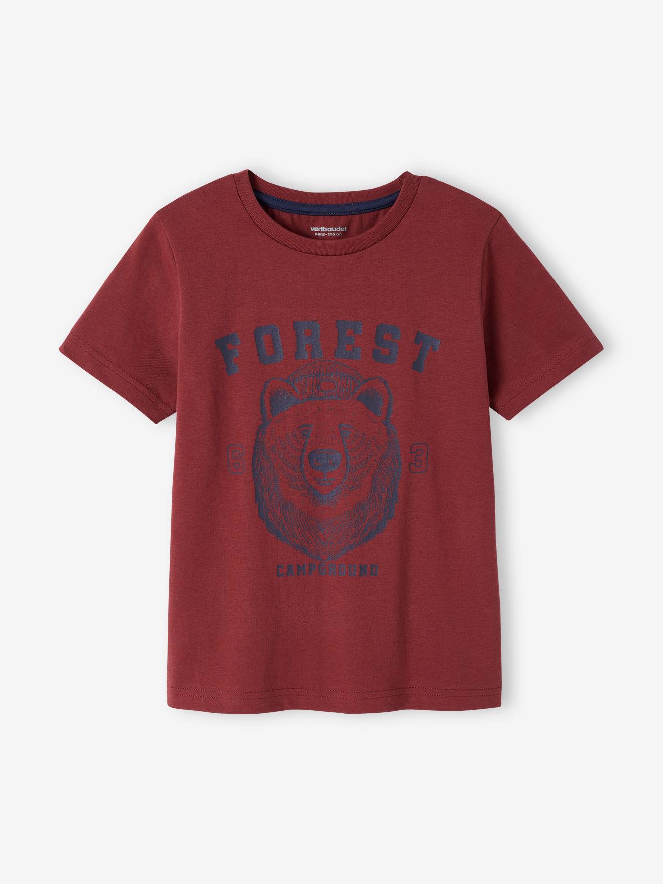 Conjunto com 3 camisetas de manga curta sortidas para meninos, na cor amarela.