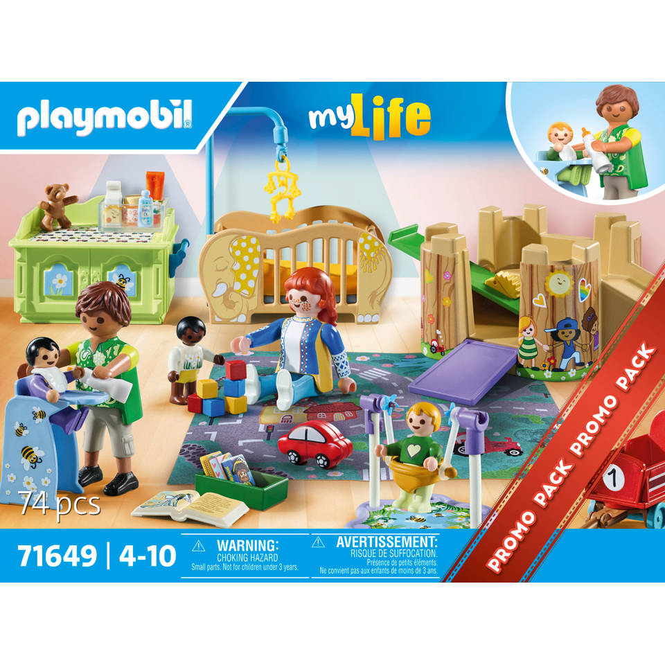 PLAYMOBIL My Life promopack peuterspeelzaal 71649
